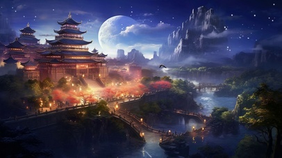 古风场景 唯美ai