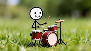 小鼓一敲~烦恼全消！