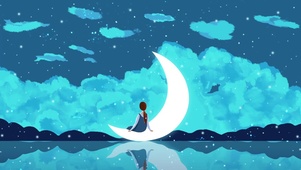 手绘星空