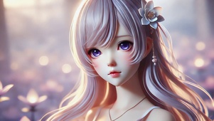 清纯二次元女孩