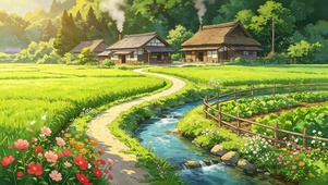 夏日乡村