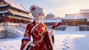 绯雪：雪落古宫