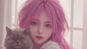 猫和少女