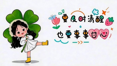 清醒欢喜 事事甘心