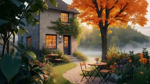 湖边的小屋