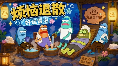 烦恼退散好运冒泡