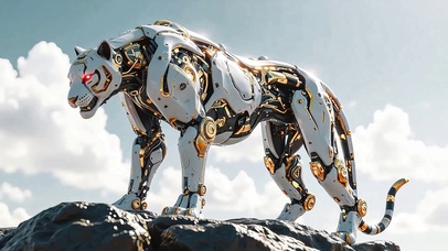 机械白虎机械飞升