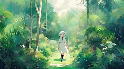 解压清新森林壁纸