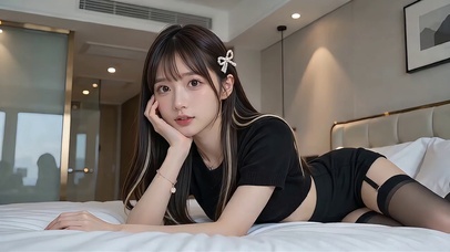 清纯知性美女