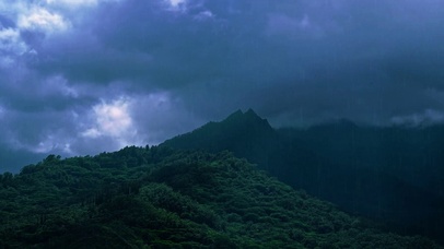 高山雷雨