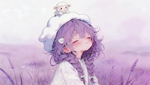 可爱小清新女孩