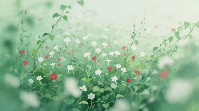 治愈小清新花朵