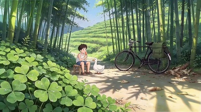 乡下吃老冰棒的少年