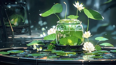 清新解压绿色壁纸