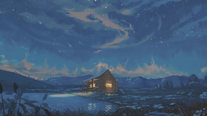 乡村风景唯美