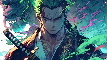 海贼王-索隆变色酷索