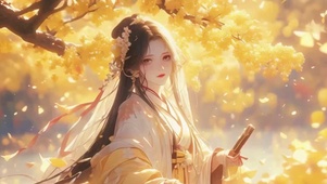 腊梅古风少女
