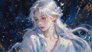 白发女孩