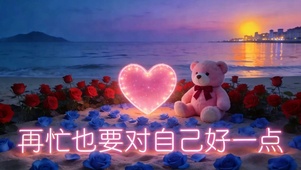 再忙也要对自己好一点