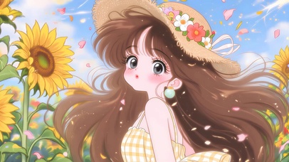 向阳少女