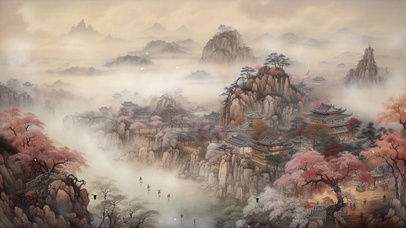 古风山水
