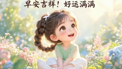 早安吉祥好运满满