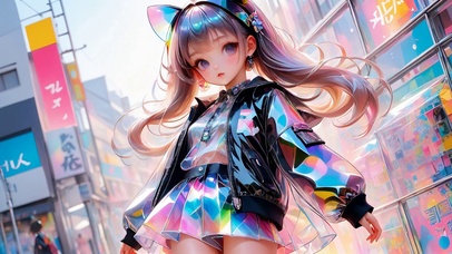 元气满满少女