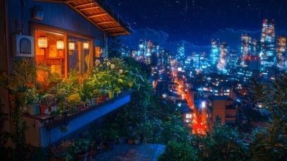城市雨夜