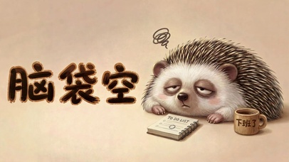 脑袋空的摸鱼打工人刺猬