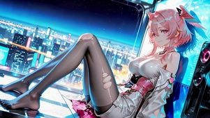 黑丝甜酷少女莉奈娅