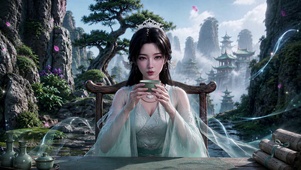 宋玉喝茶 无缝循环