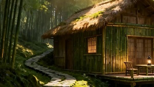 护眼竹林