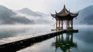 观雨凉亭