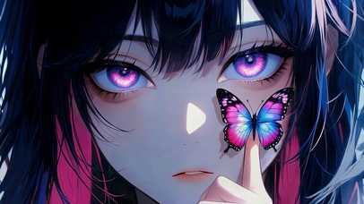 暗调蝶恋少女
