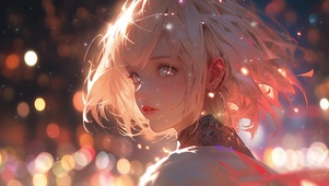 短发少女
