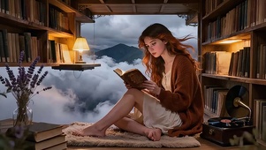 云端书屋・红发少女