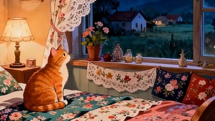 夜晚带鱼屏