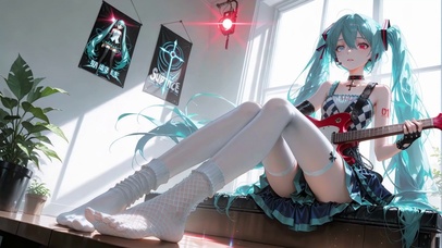 吉他初音