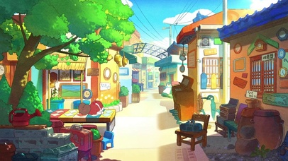 一起玩耍的狗狗