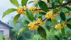 雨落金桂