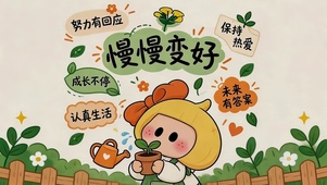 努力有回应 慢慢变好