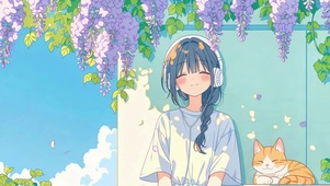 少女与猫的春日童话