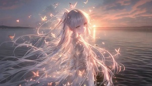 神里绫华丨晚风和絮丨
