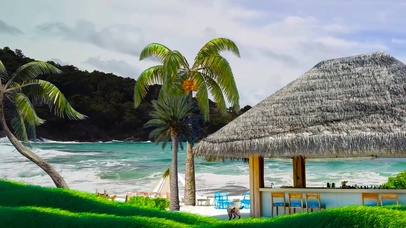 放松海边咖啡厅