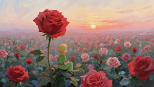 玫瑰花海小王子