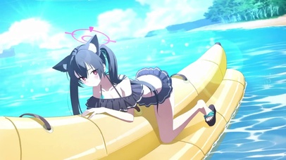 蔚蓝档案  黑见芹香