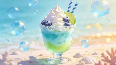 海边冰淇淋
