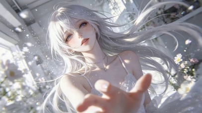 治愈可爱女孩