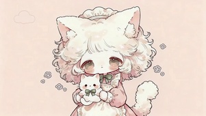 呆萌小猫