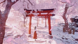 神社女孩